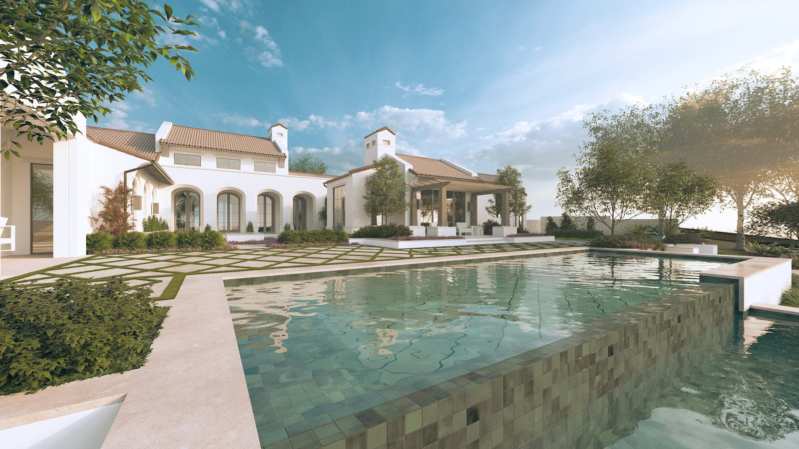 Custom Lanscape Site Plan