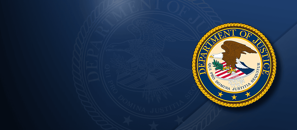 US DOJ logo