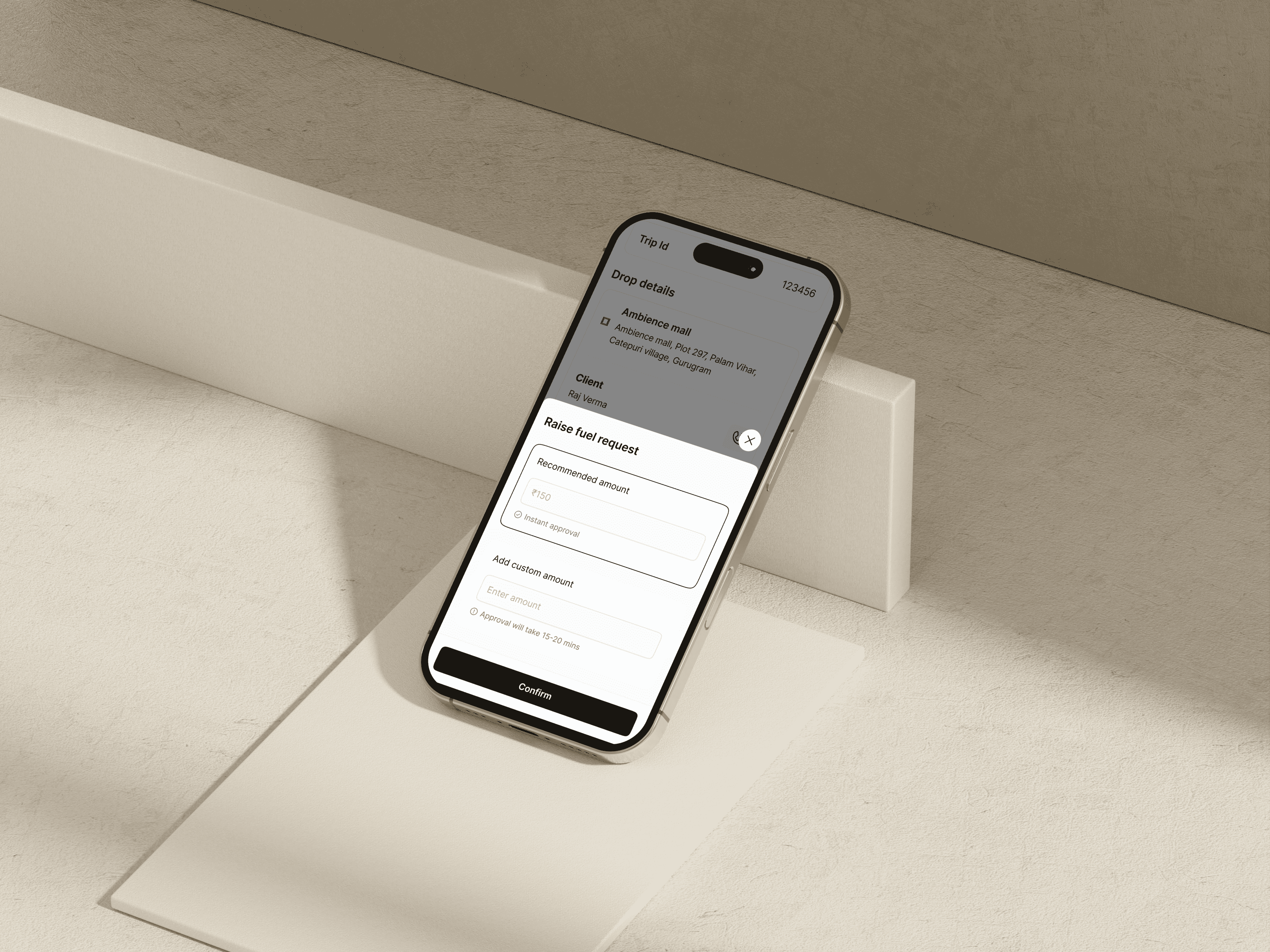 Driver B2B app