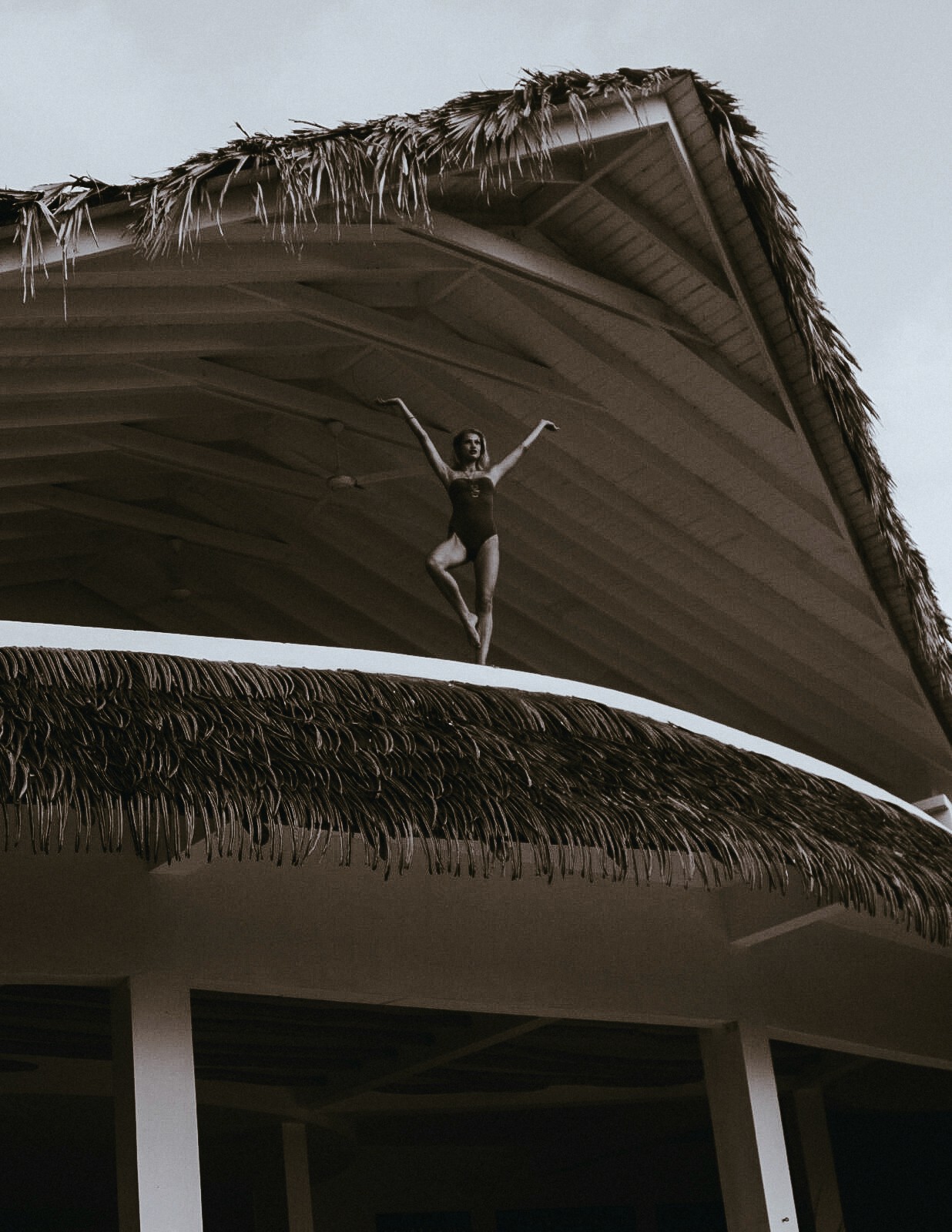 Ethan Harper is reading newspaper