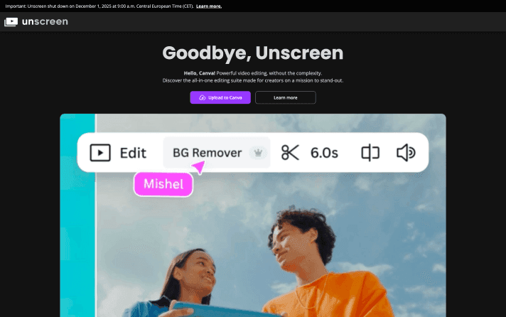 Unscreen