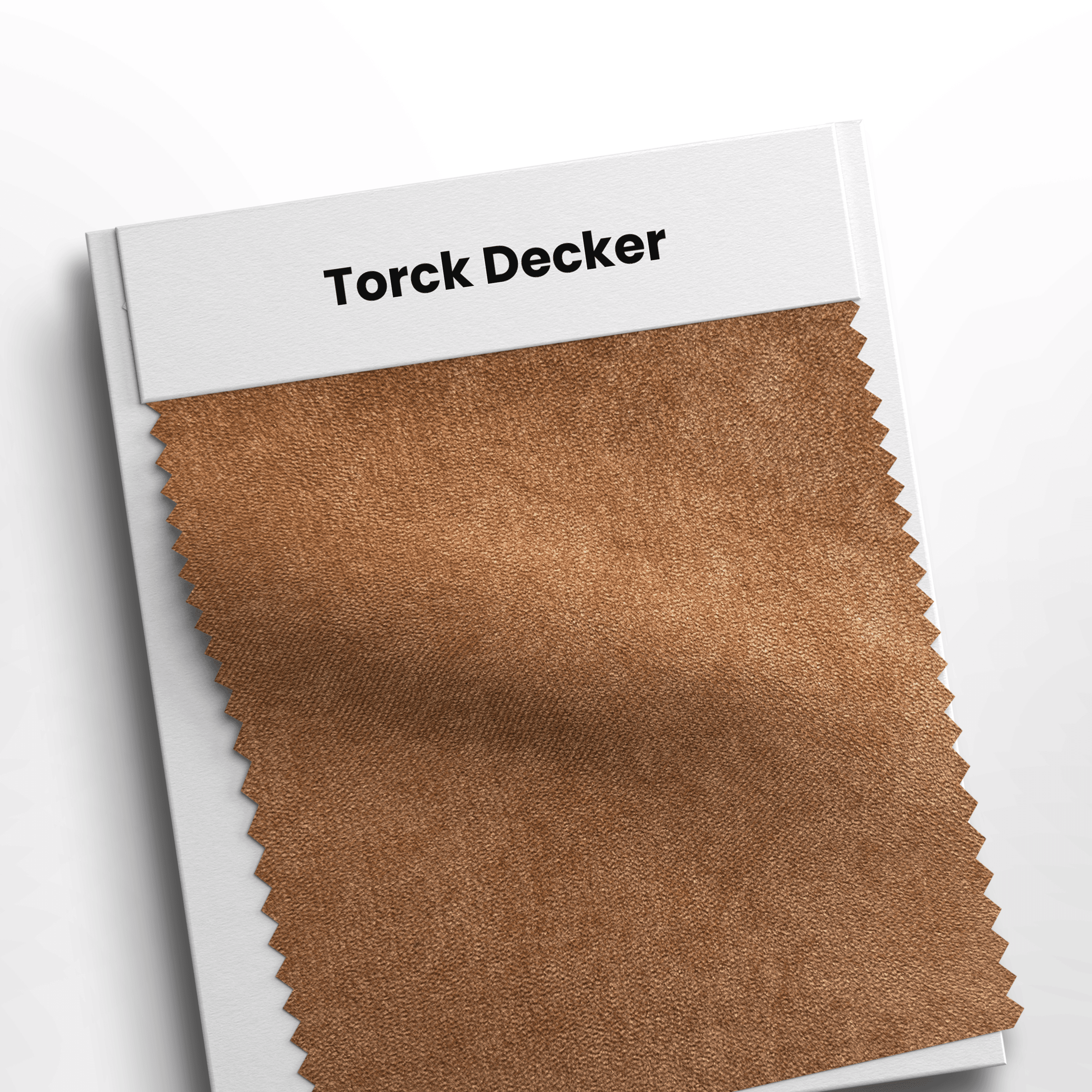 Mostruário de tecido Torck Decken cor 61 Castor