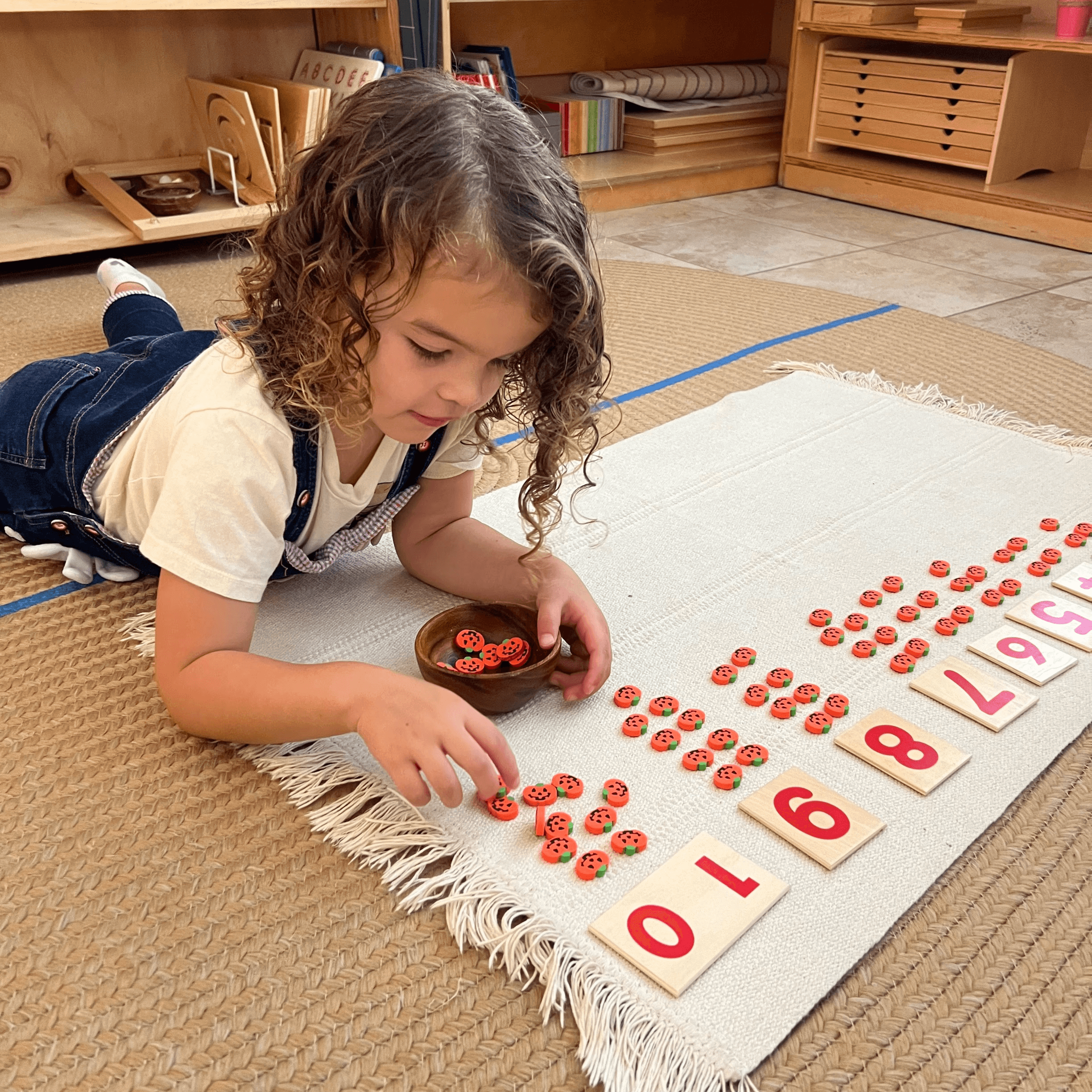 Early Childhood Montessori program for ages 3–6 at an in-home Montessori school in Irvine
