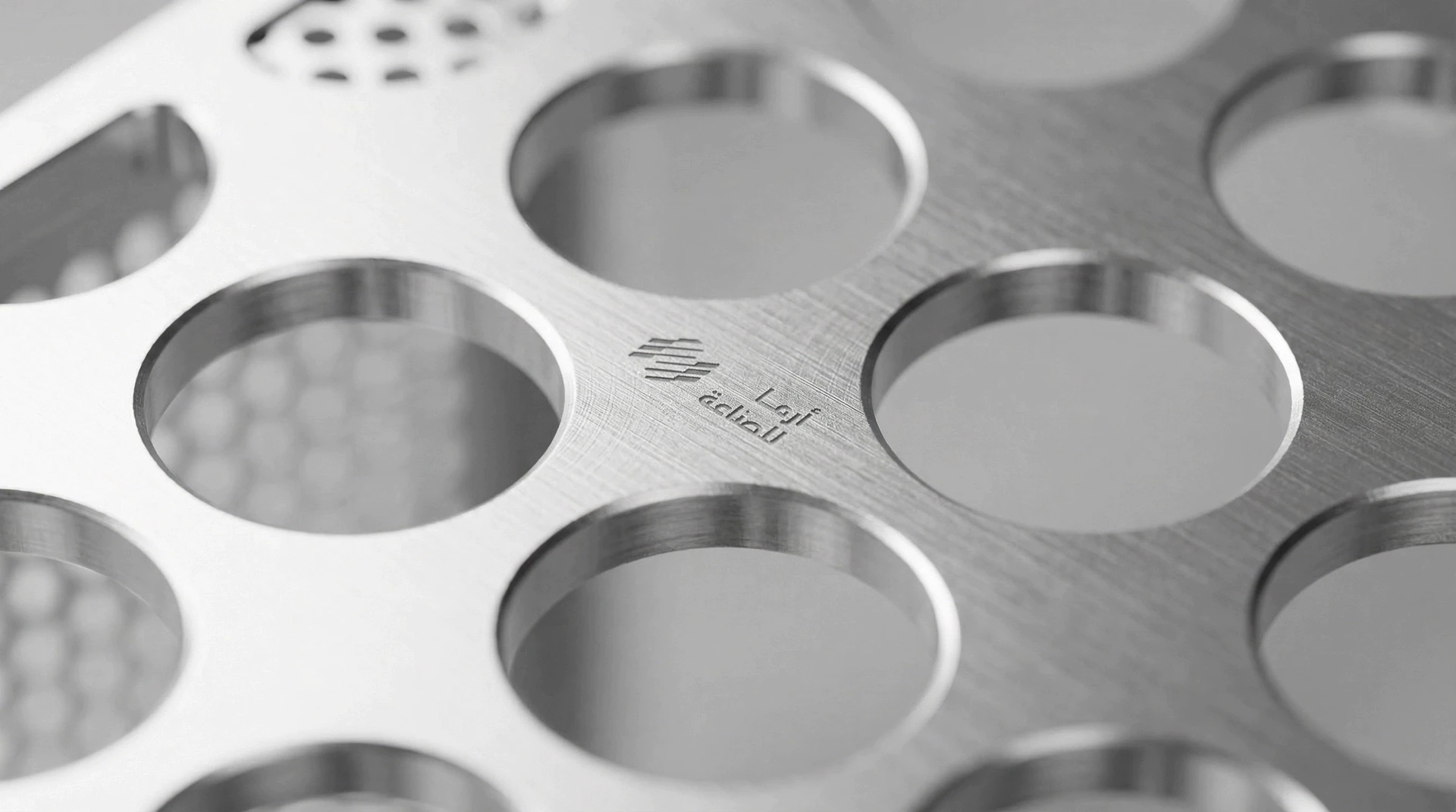 Batch.Works product catalogue book on a work top with a graphic printed image on the front