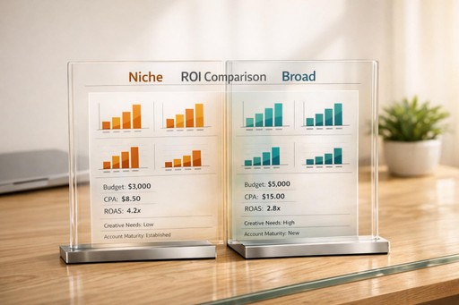 Niche vs Broad: ROI Comparison for Meta Ads
