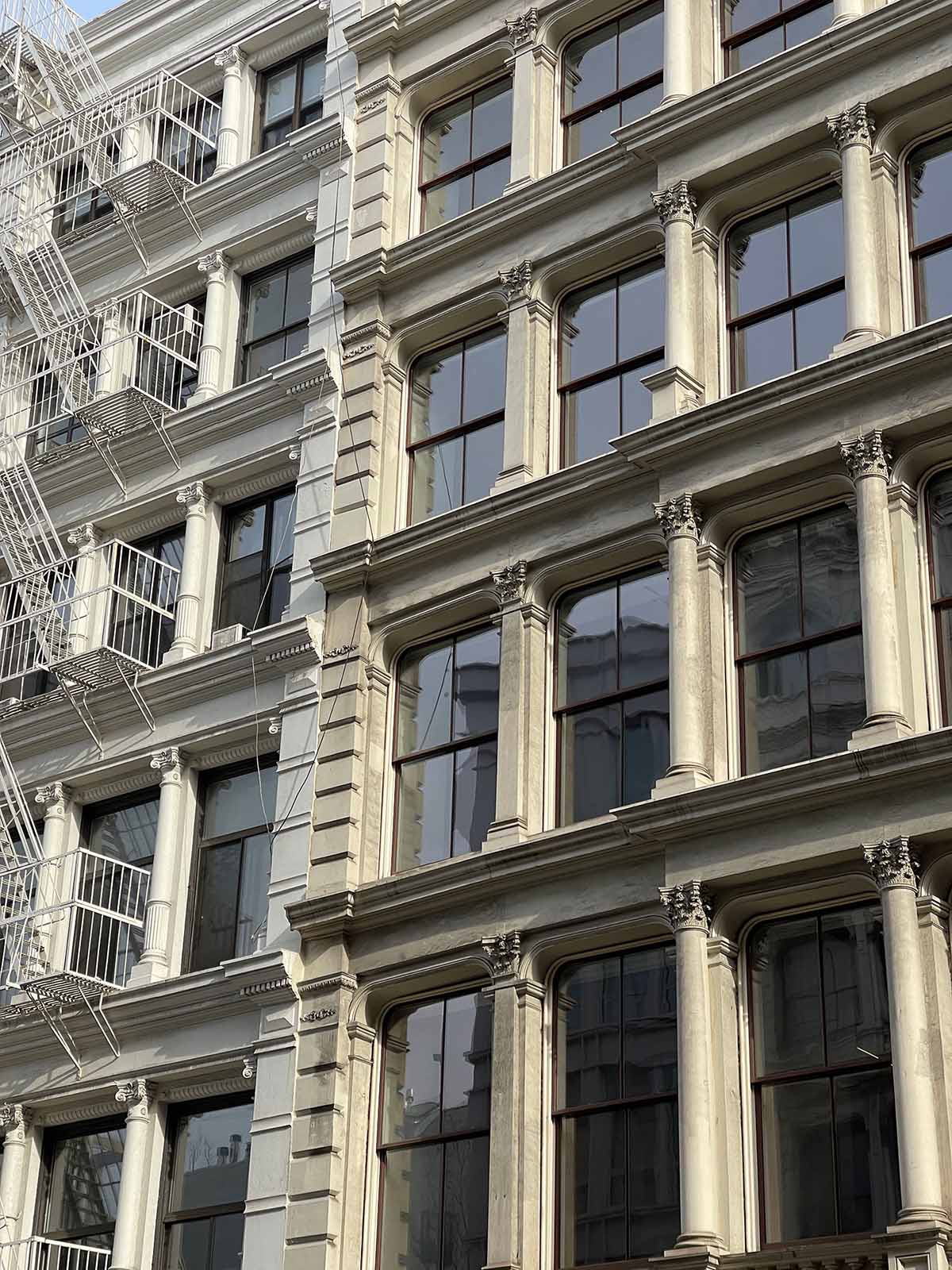 An apartment building in New York requiring a REBNY financial statement