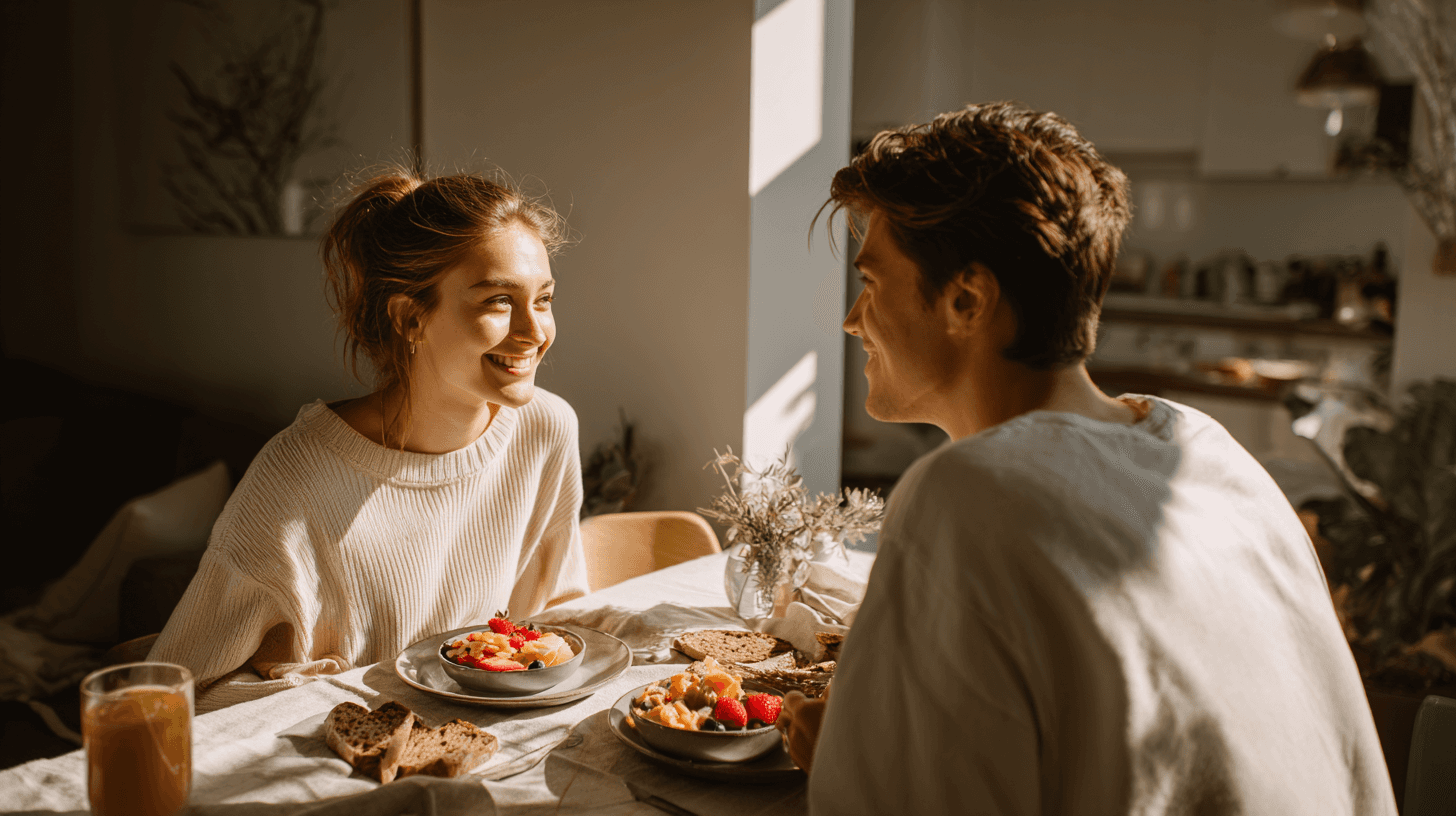 kids lying on a glass land and smiling