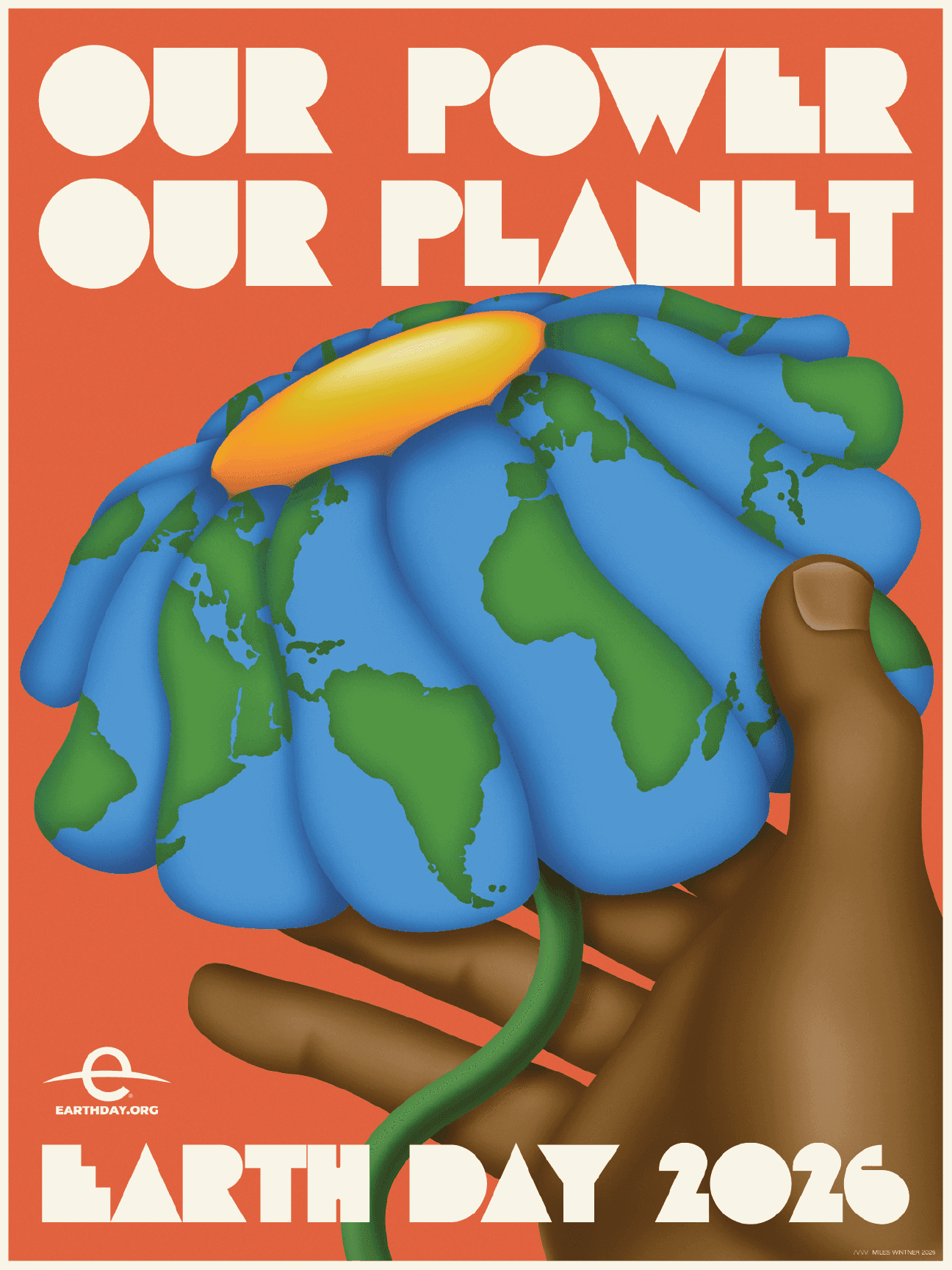 earth day 2026 official poster