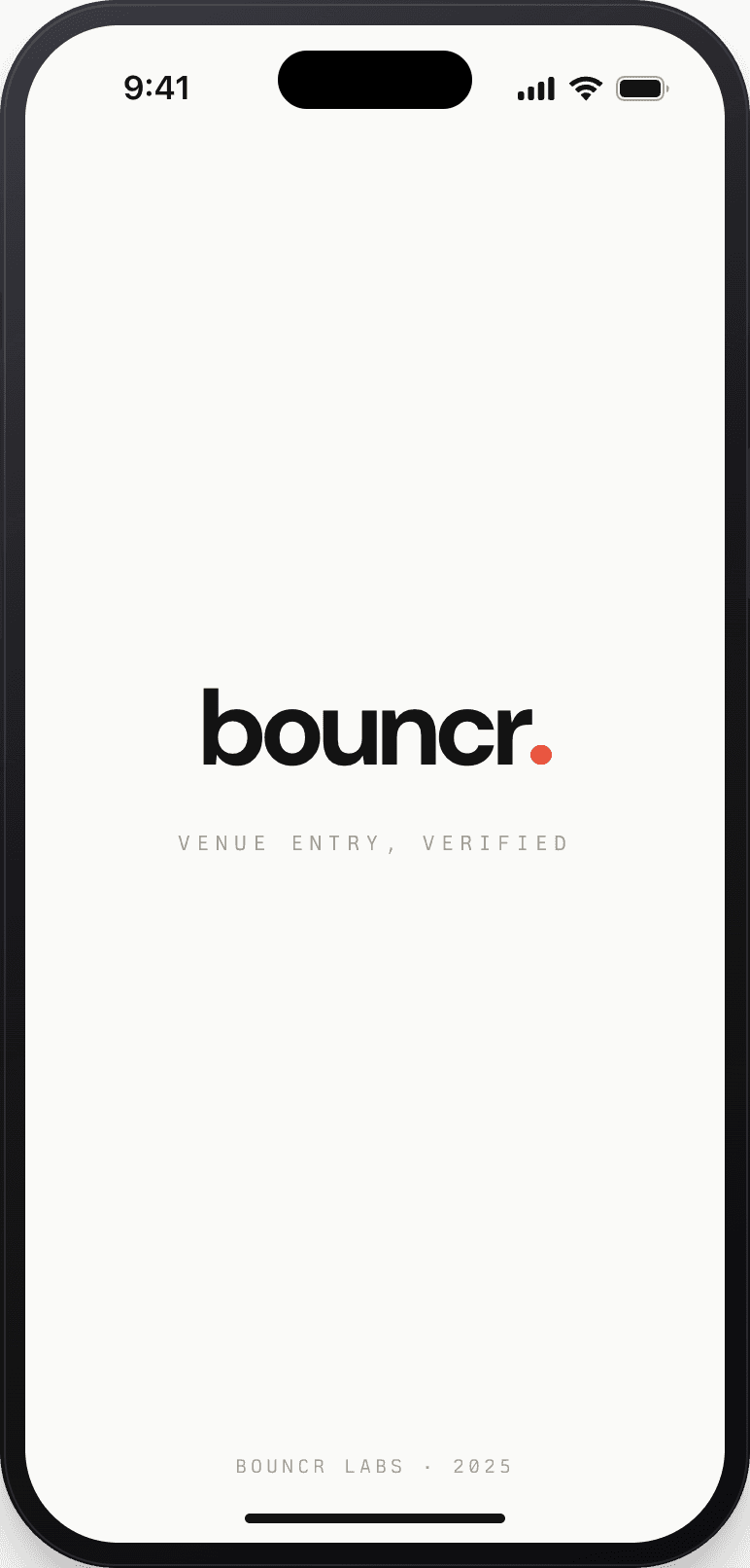 Phone mockup of the Superpower app