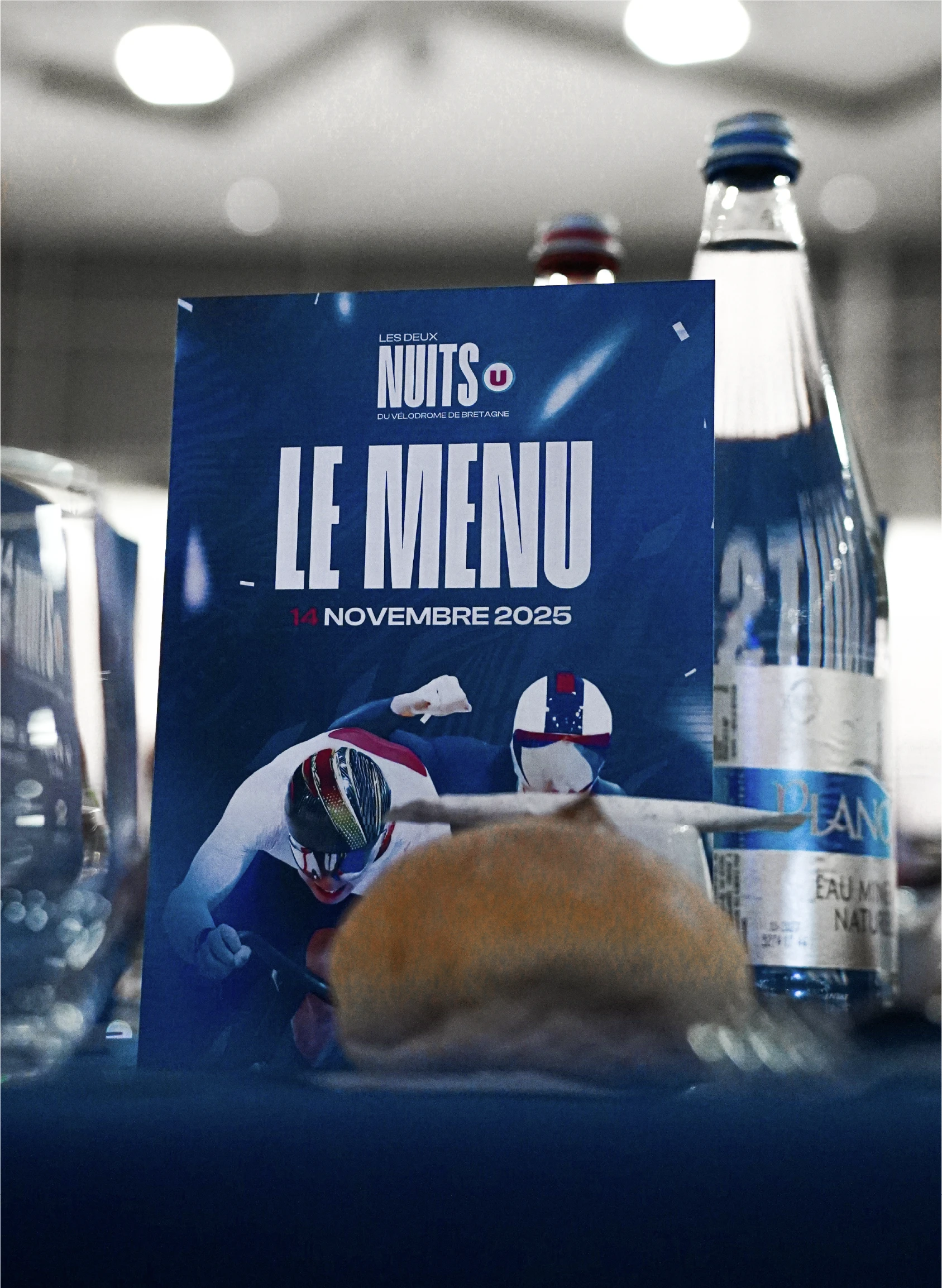 Logo Les Deux Nuits U du Vélodrome de Bretagne, événement cycliste et festif