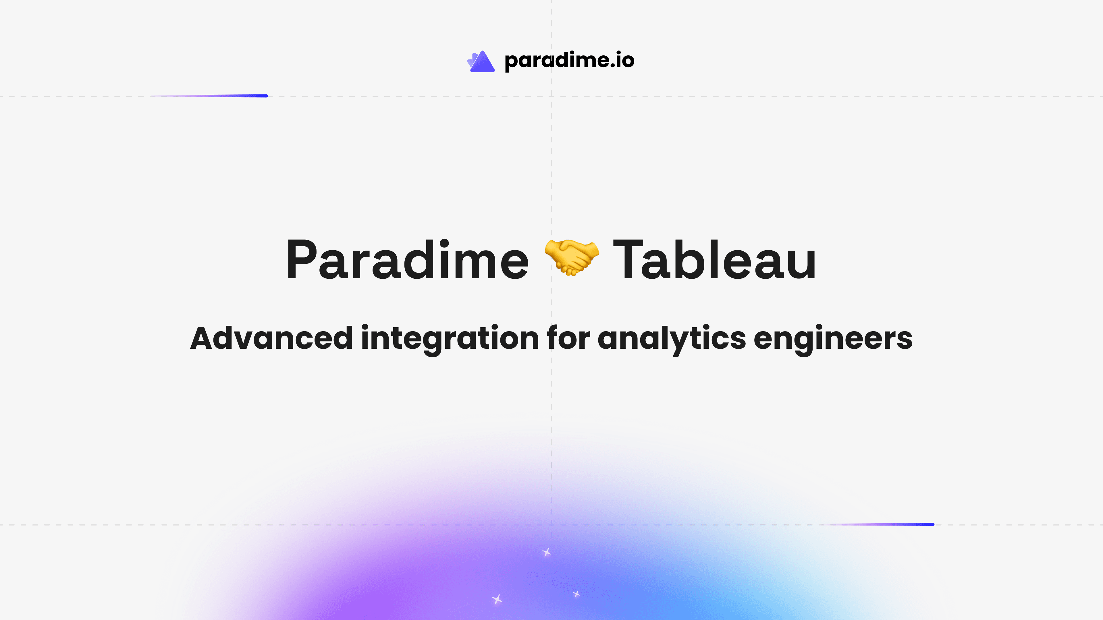 paradime tableau integration