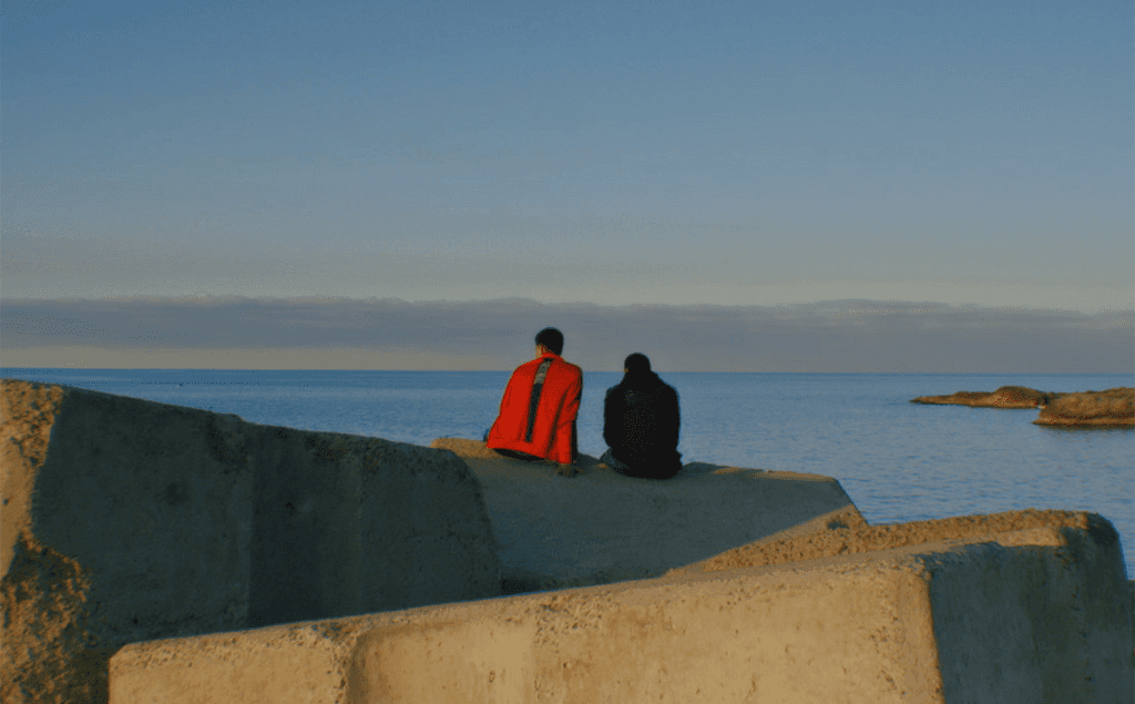 Image extraite du film Marin des Montages de Karim Aïnouz