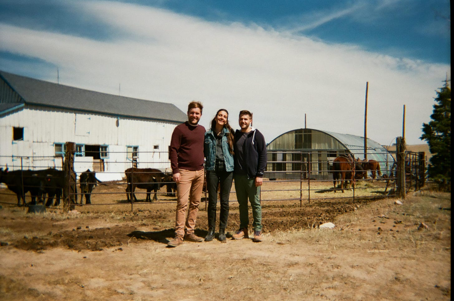 The founders, from left to right: Dan Schlosser, Mackenzie Burnett, Jeff Anders