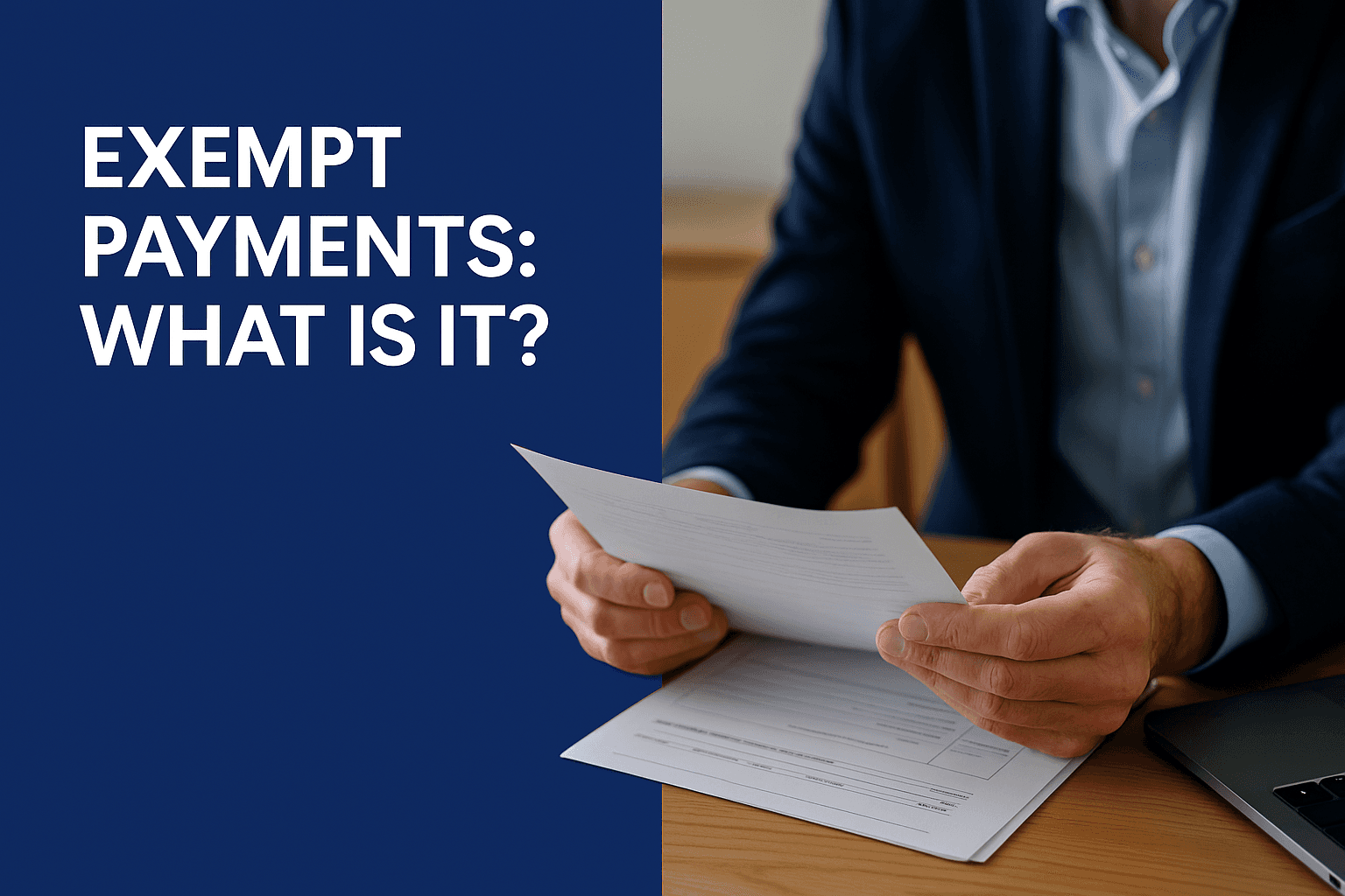 Image of Exempt Payments