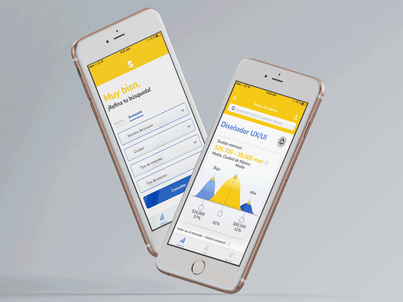App Measure Weight Screen
