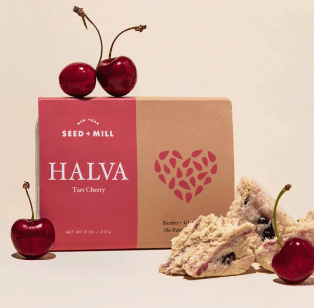 Cherry Halva Packaging Seed + Mill