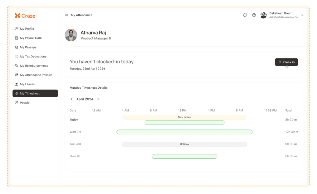 Time and Attendance Software