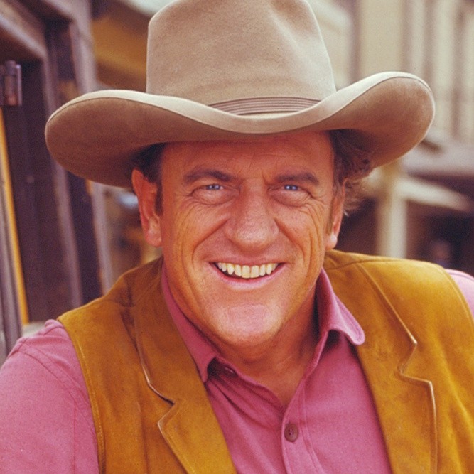 Portrait of James Arness