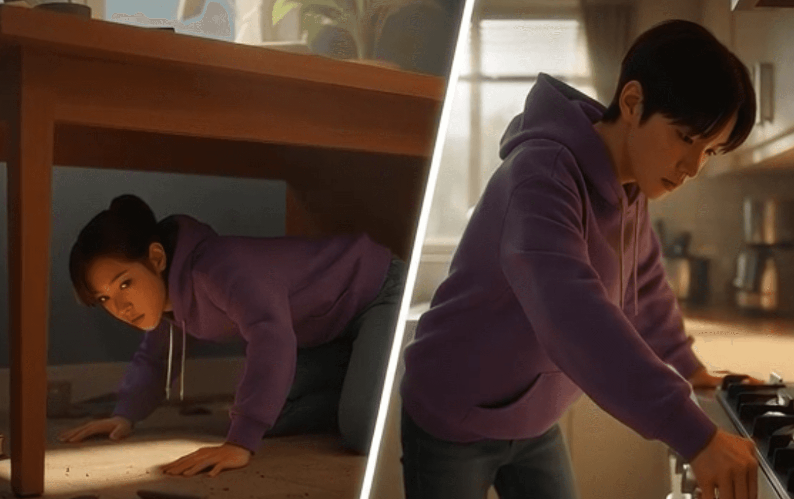 Coach explaining stuff to an athlete