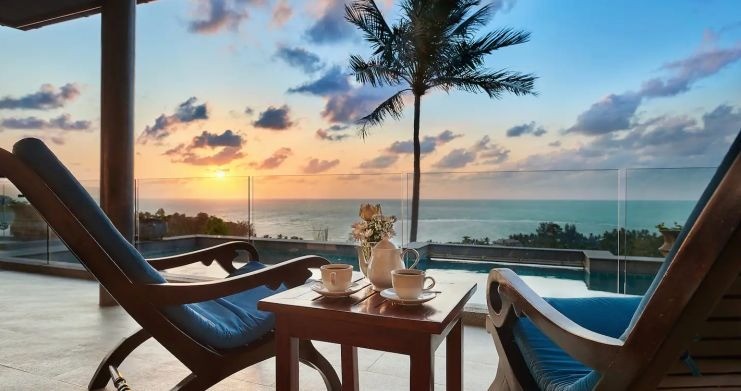 4-Bed Sea Villa in Lamai, Koh Samui – photo 8 of 15 (SPP186)