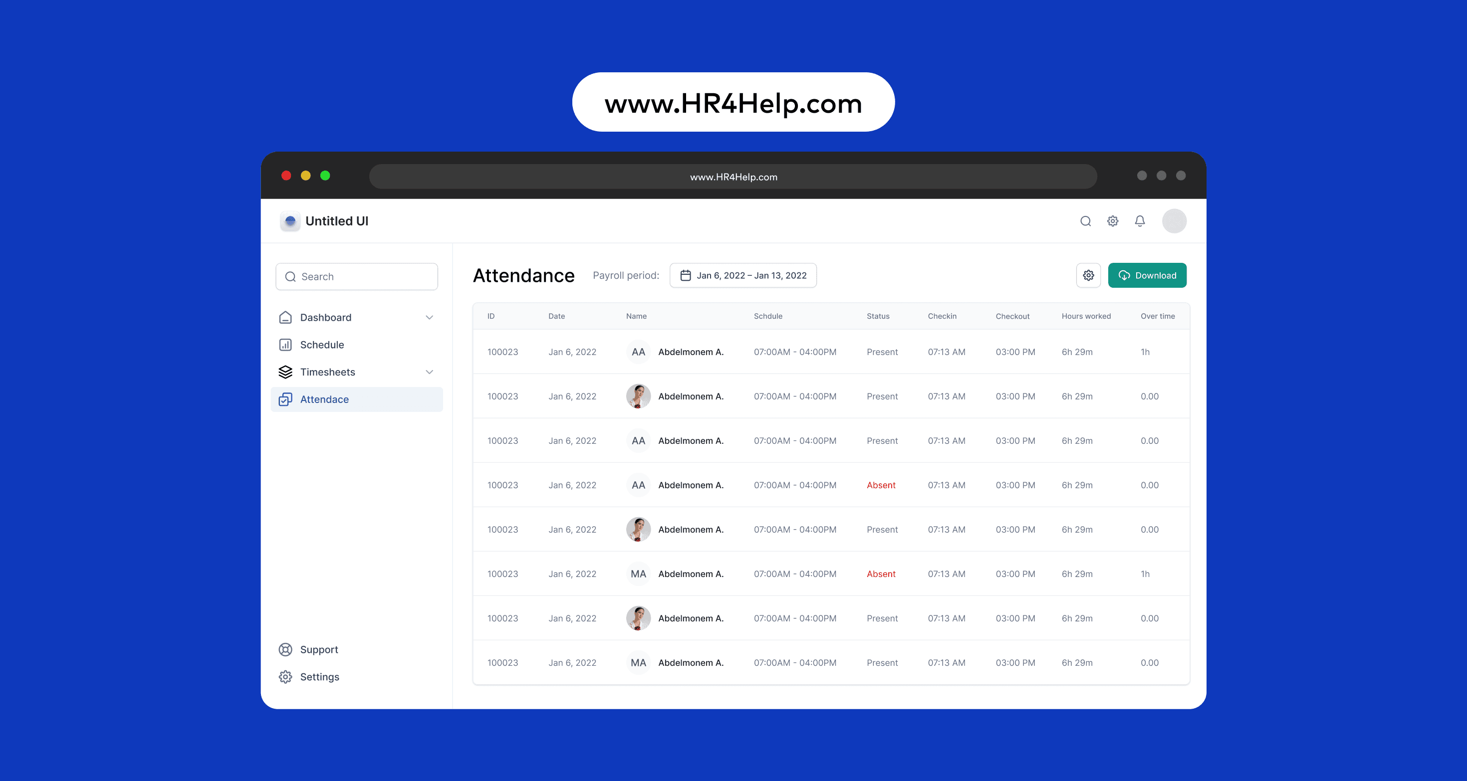 Banking Landing Page - Hero Section