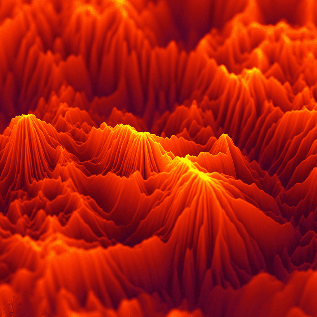 3d topology heat map