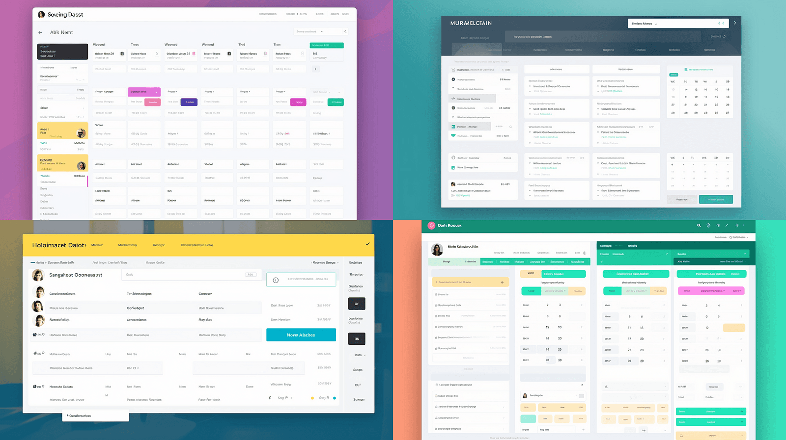VLABS landing page ideation and iterations.