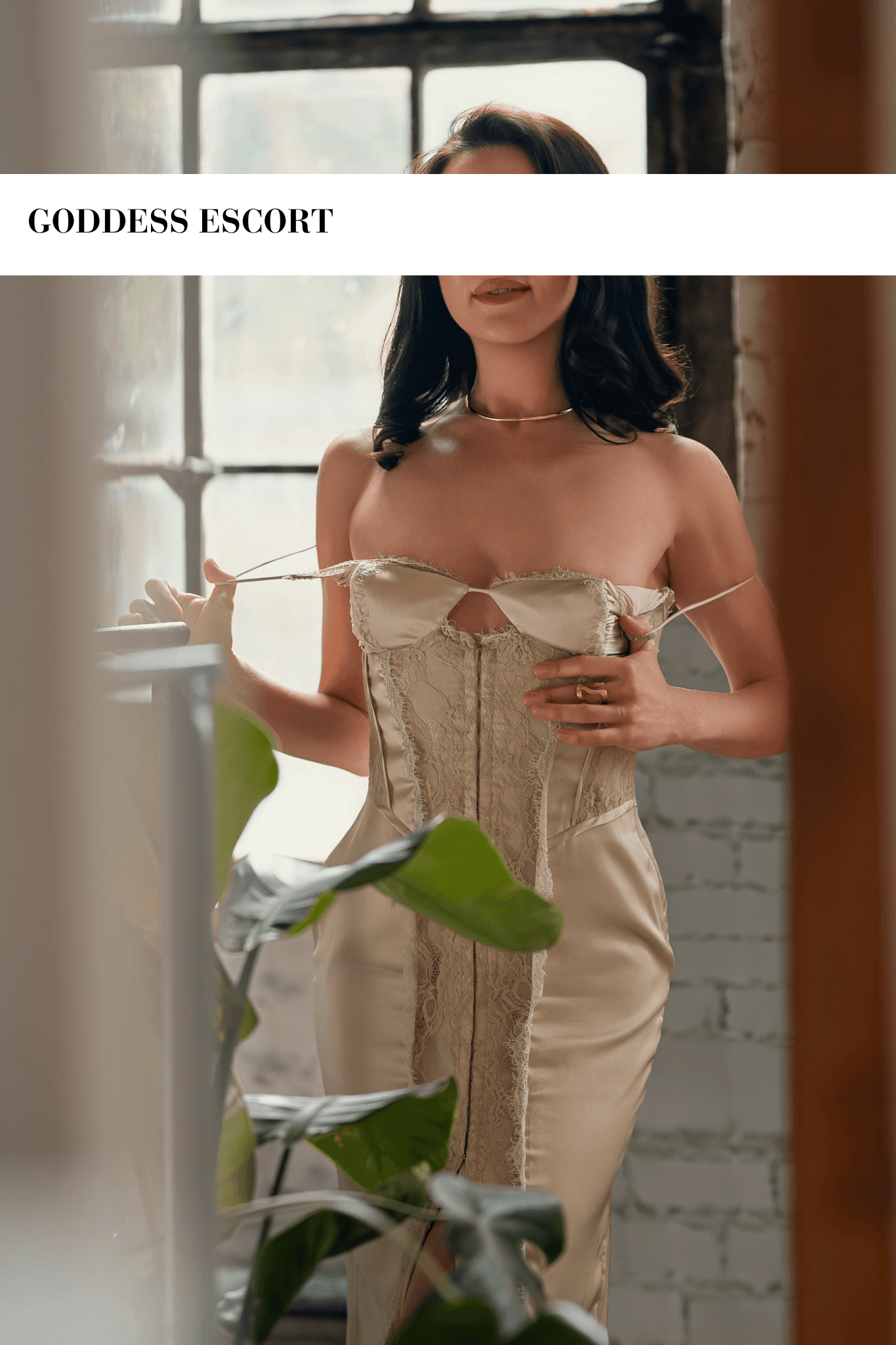 Schlanke brünette Escort Hamburg