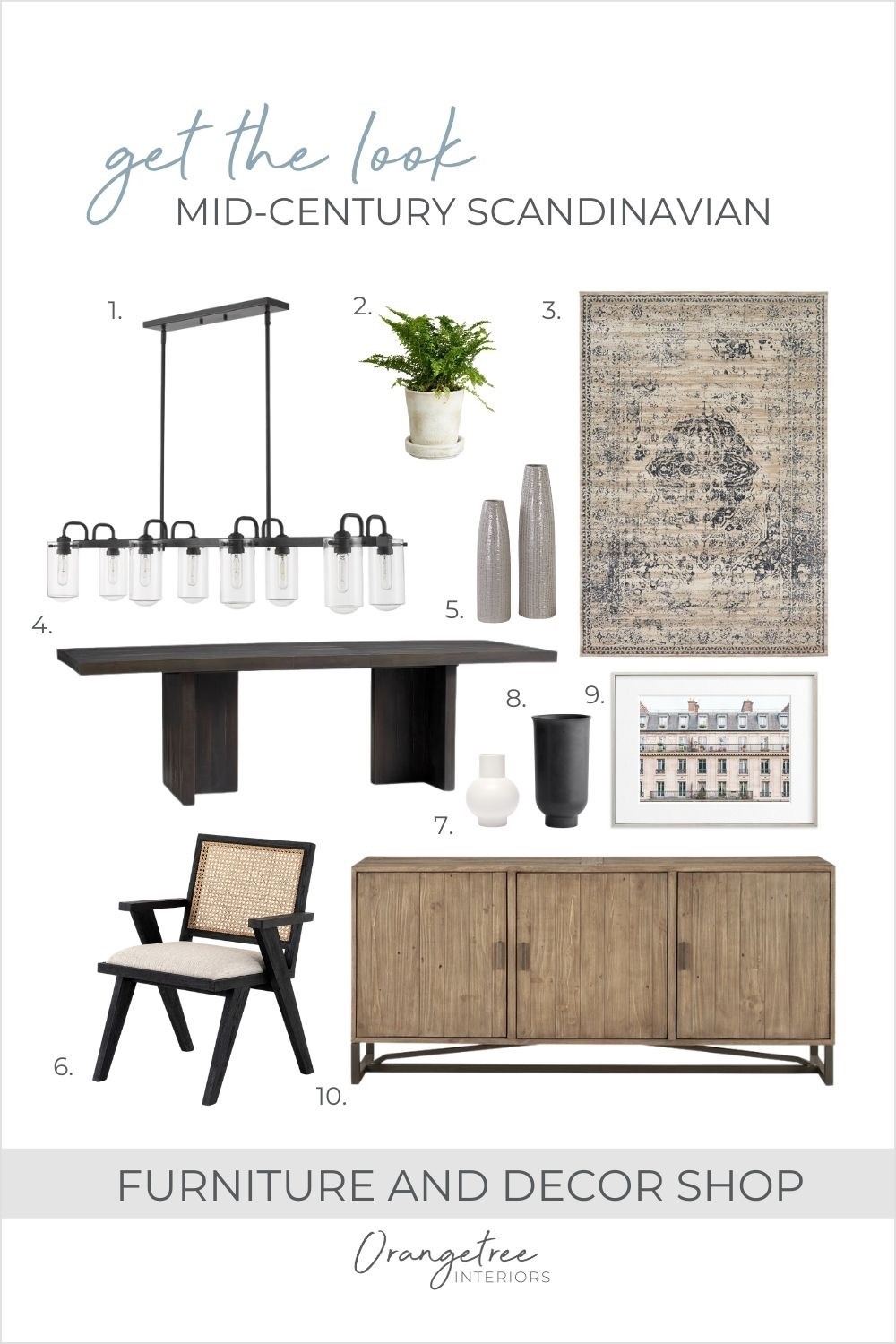 Midcentury Modern Dining Room