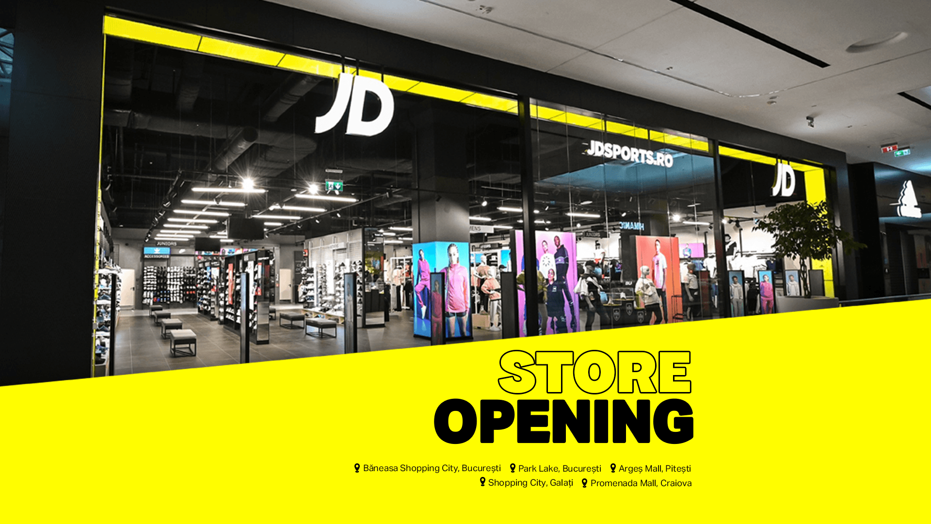 Deschideri Magazine JD Sports Romania