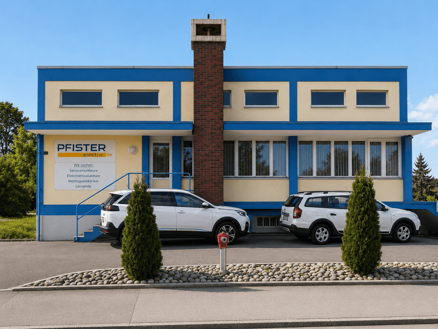 Gebäude der Fischer Electric AG am Standort Orpund