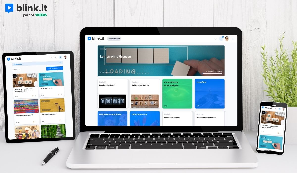 blink.it Lernplattform alle Geräte