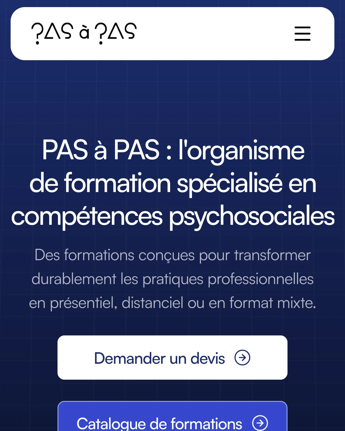Le nouveau site