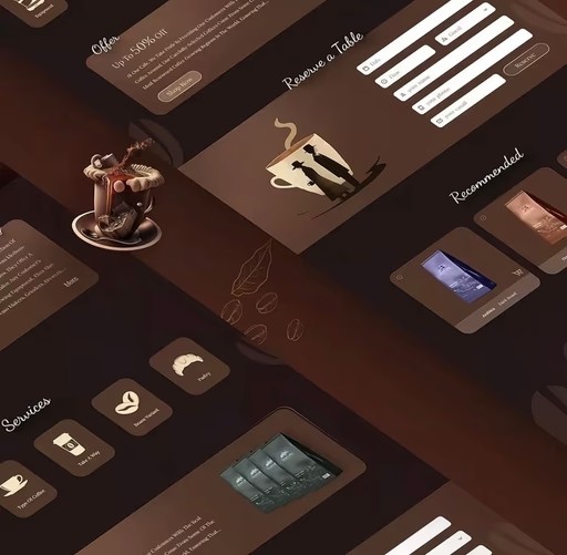 Example work of ui ux design