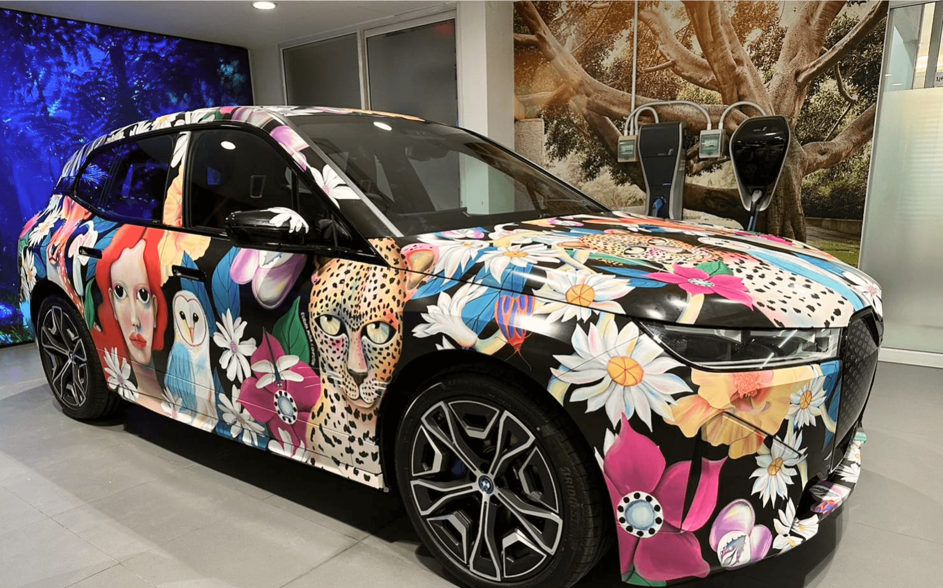 พิมพ์สติกเกอร์ติดรถ bmw