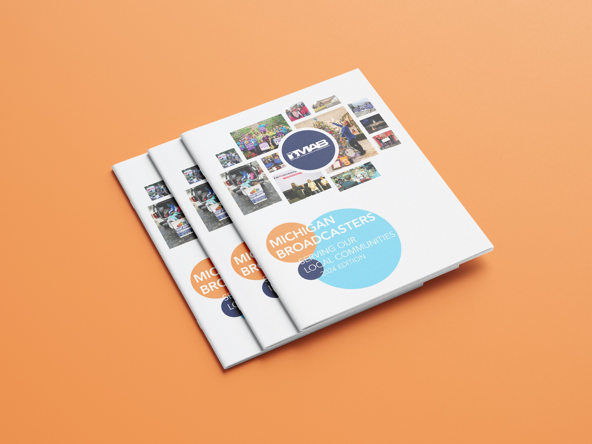 Mockup ofa booklet