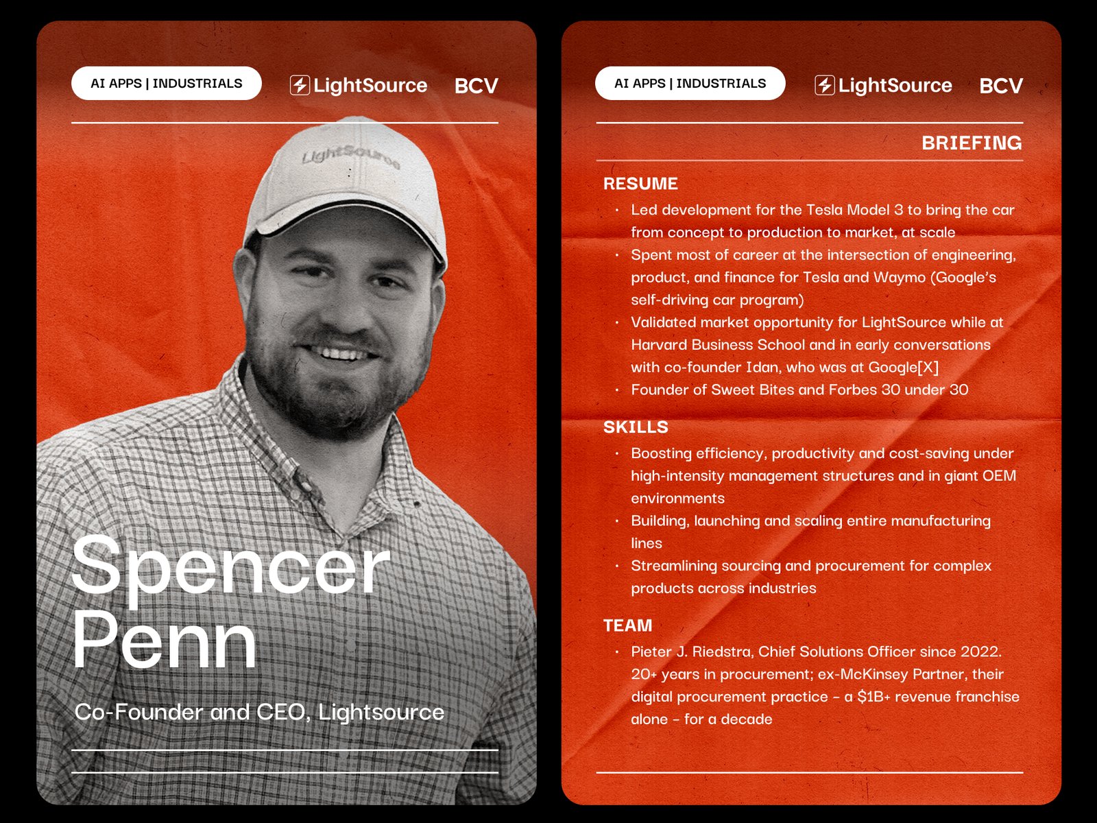 Spencer Penn, co-founder and CEO of LightSource
