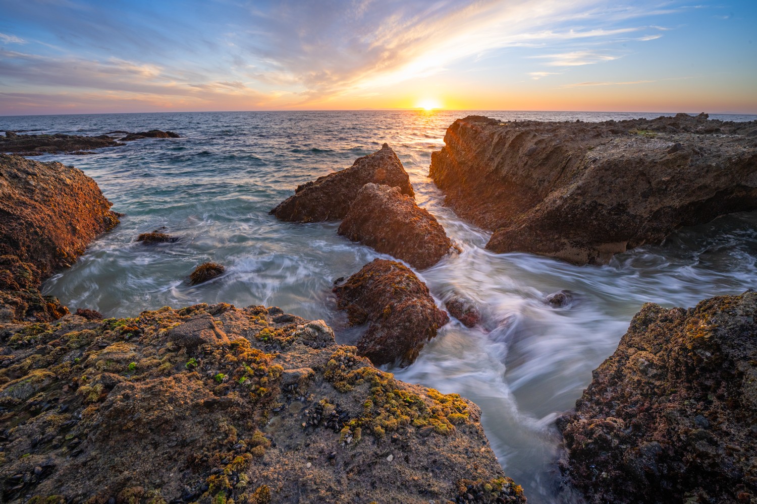 laguna beach sunset