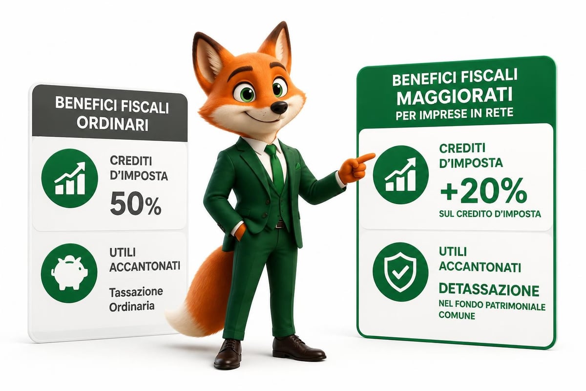 Vantaggi reti impresa