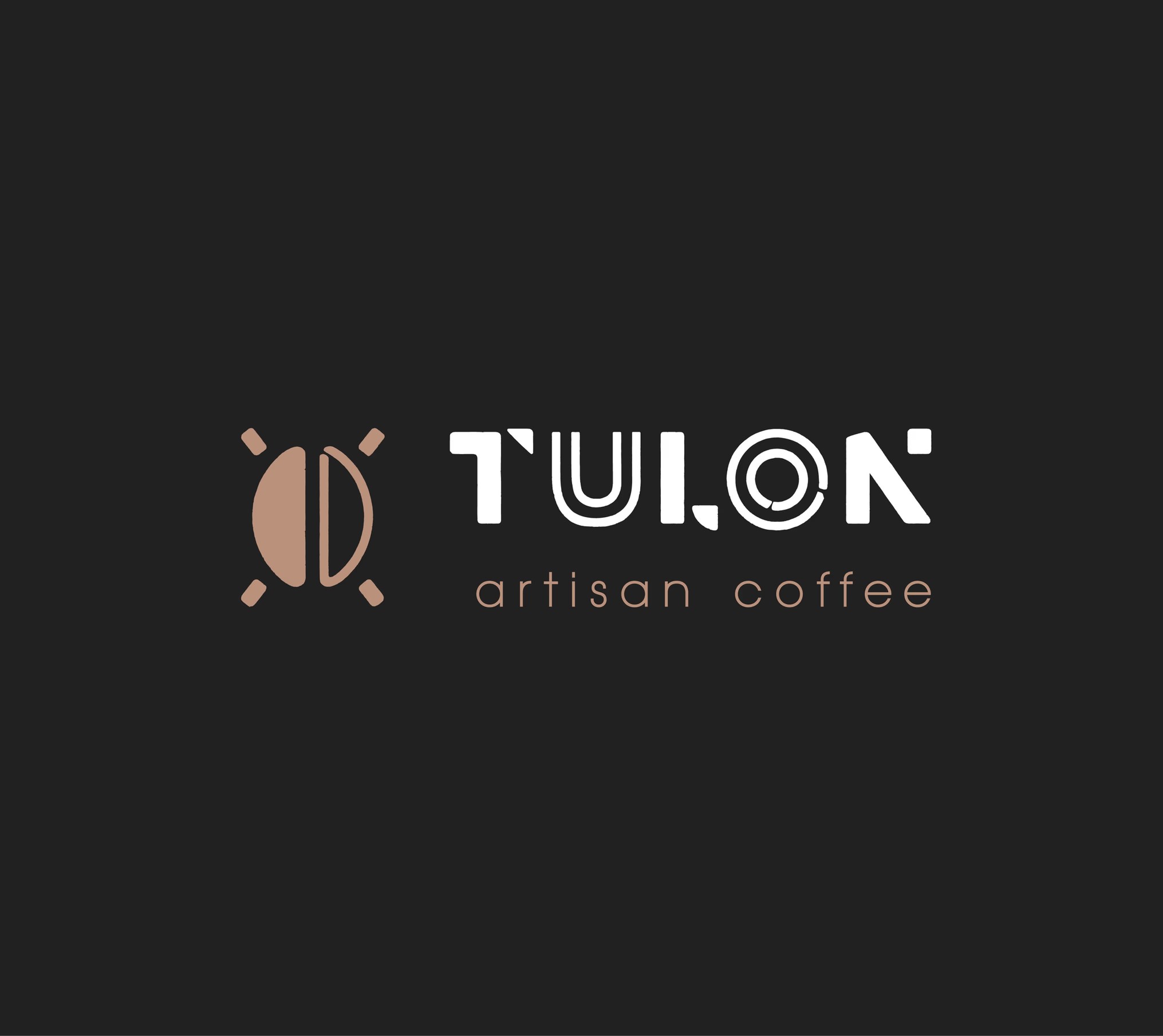 Tulon Kenyan coffee brand identity by BMEG, featuring earthy sophisticated tones, cultural accents, and AI-driven product photography that celebrates ancestral heritage and origin pride.