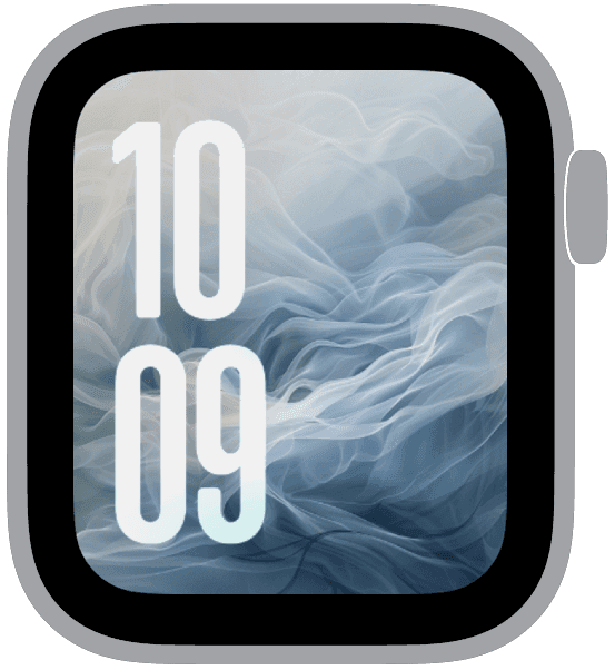 A selection from the tidal apple watch face collection