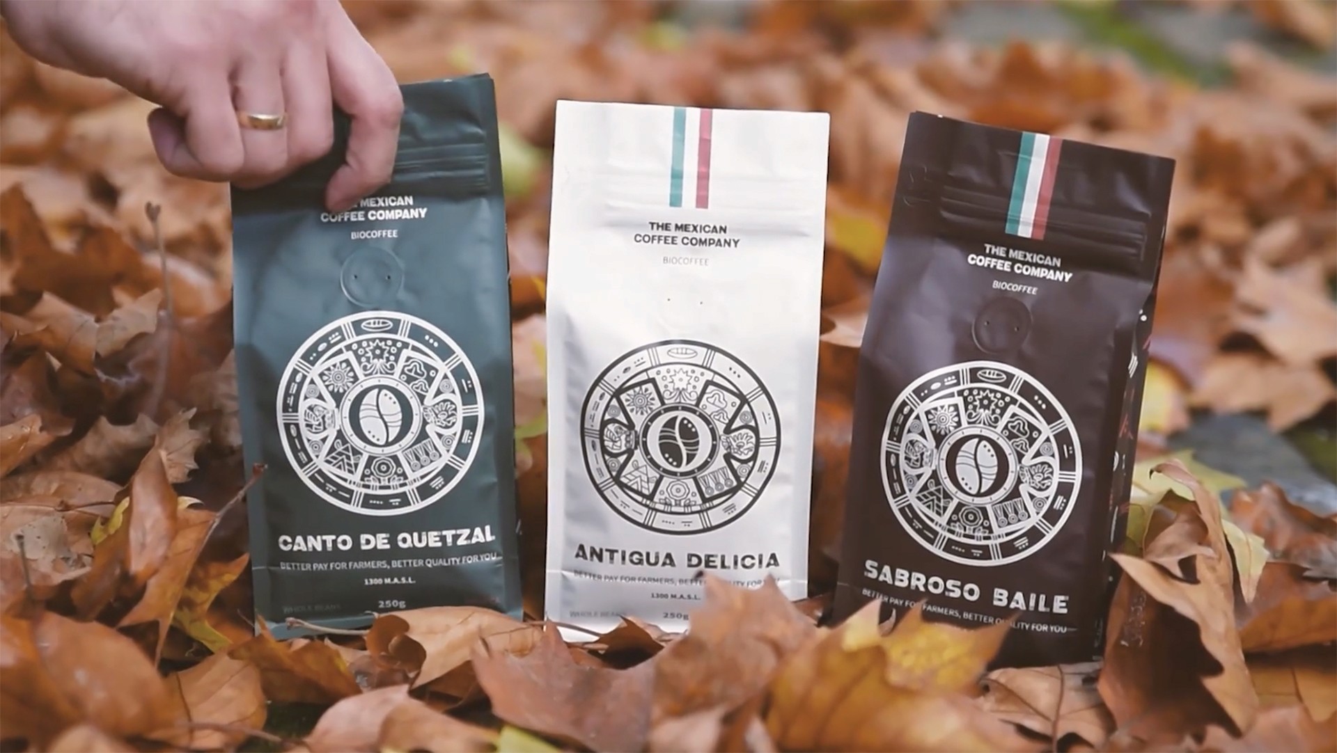 The Mexican Coffee Company Packaging Design