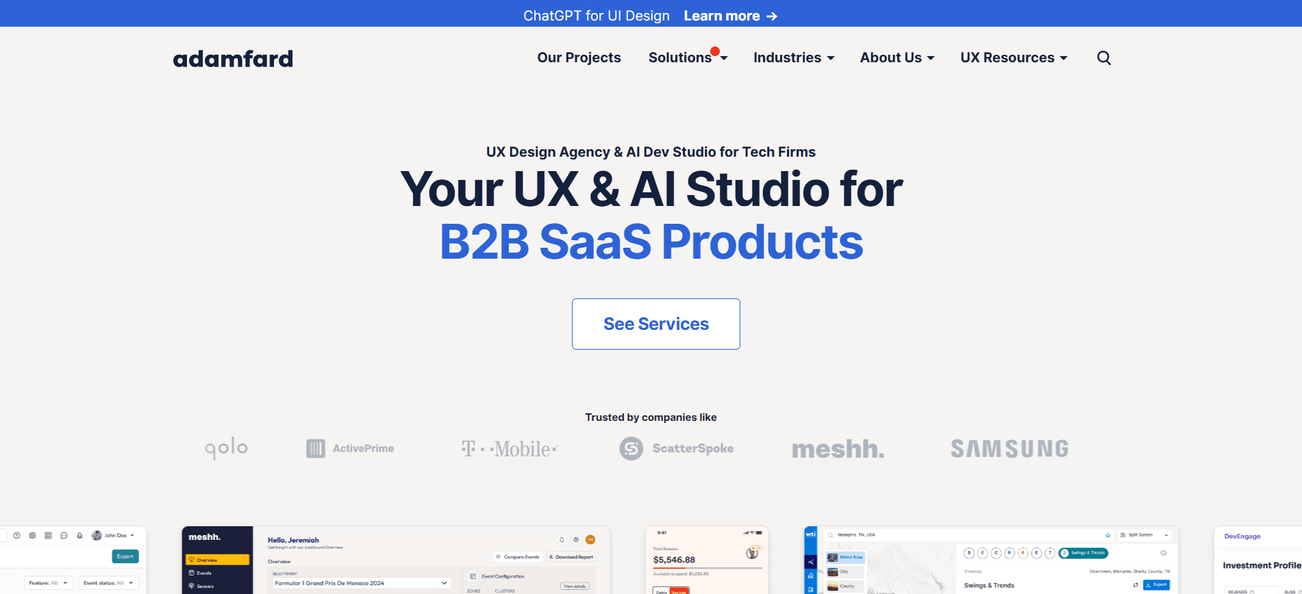 Adam Fard UX Studio