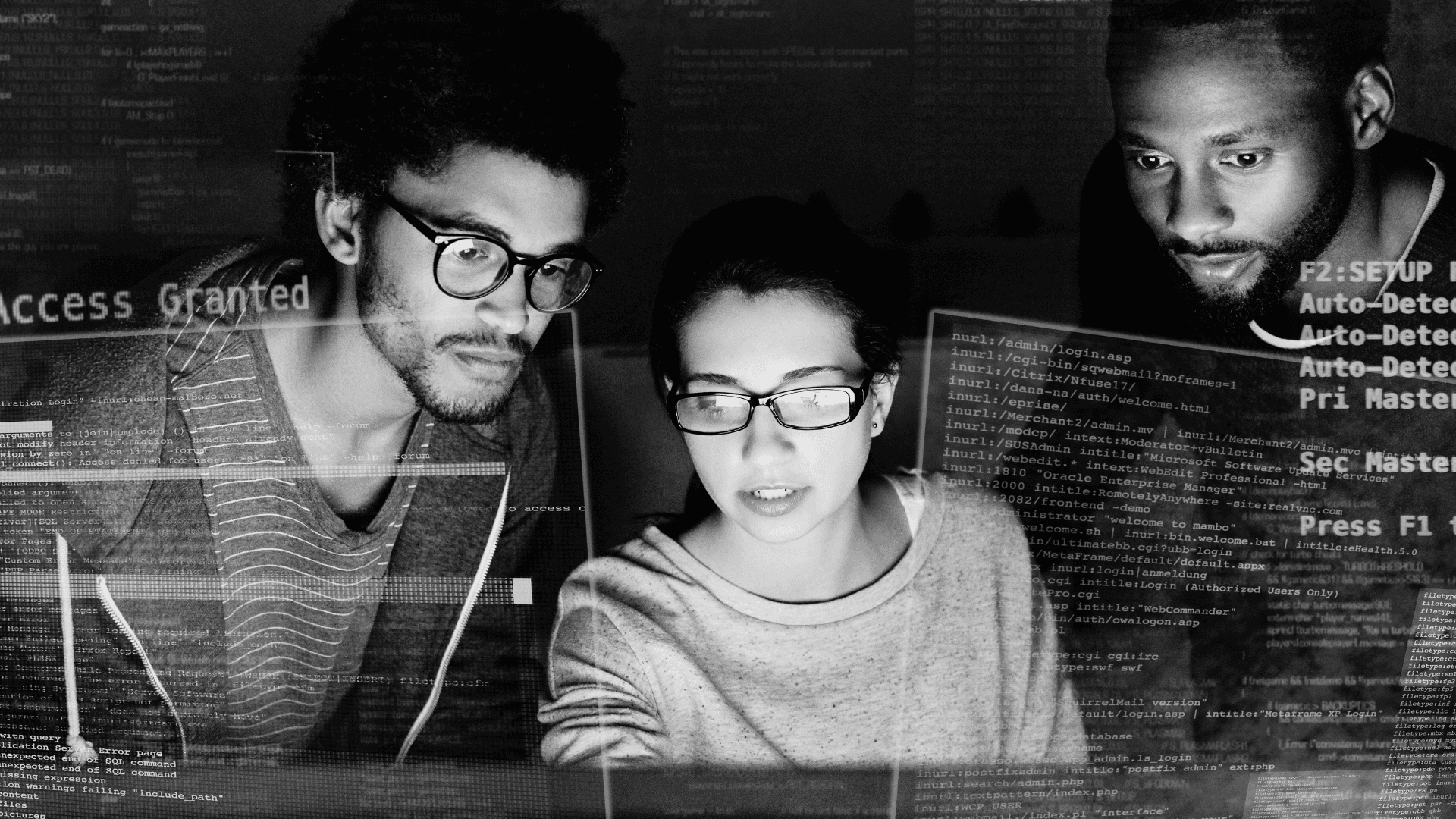 Creative workspace with large windows and a wall full of inspiration boards.