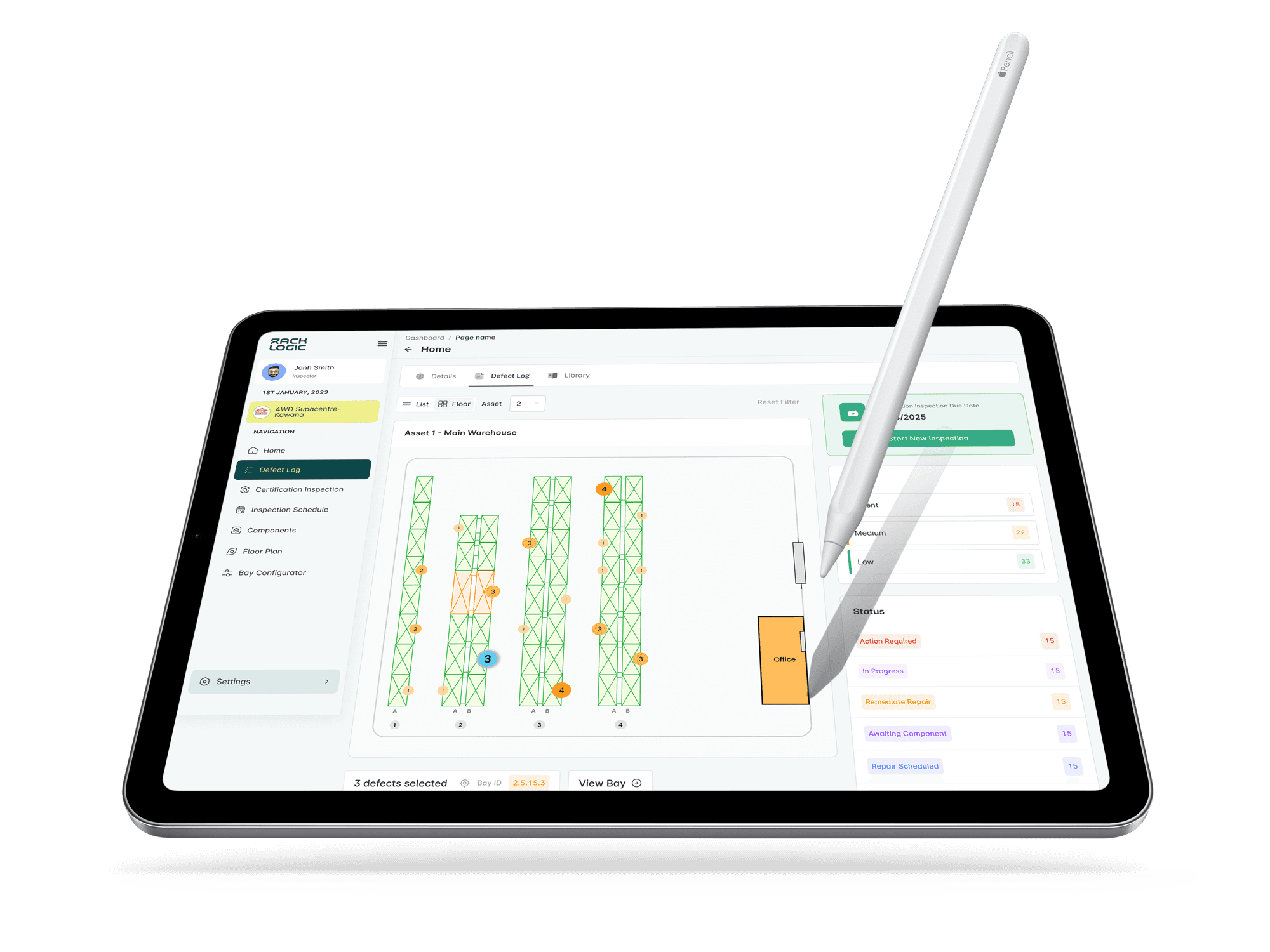Racklogic Pallet Rack management