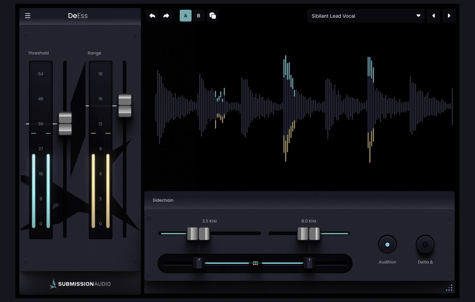 Image of Audio plugin DeEss v3