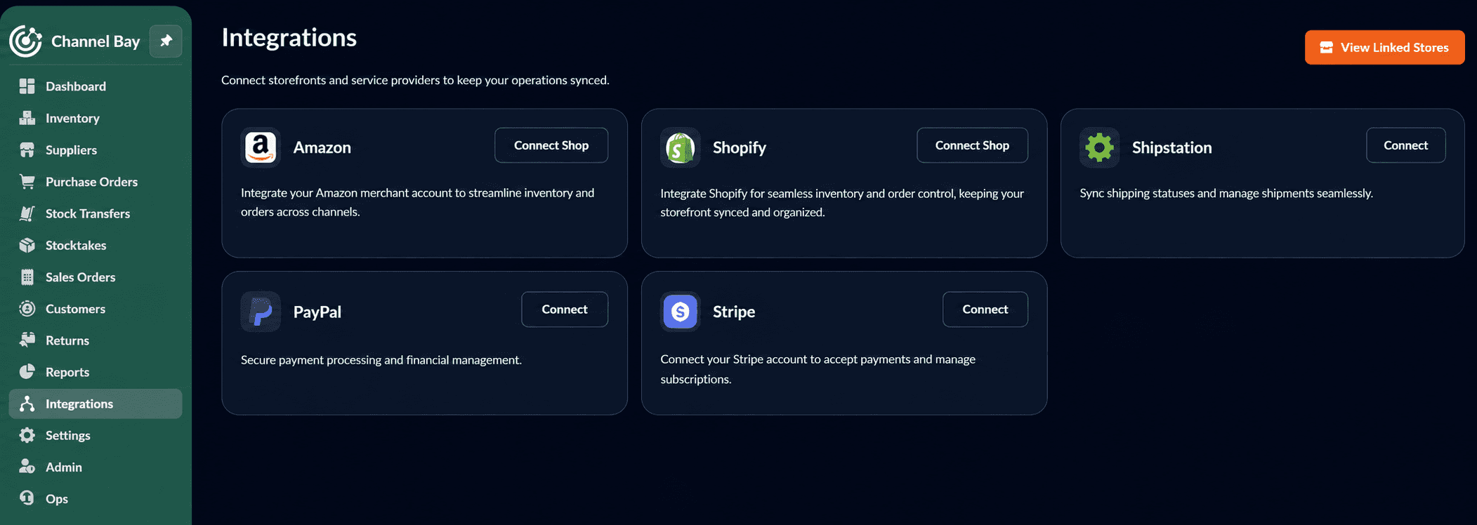 Channel Bay navigation screenshot