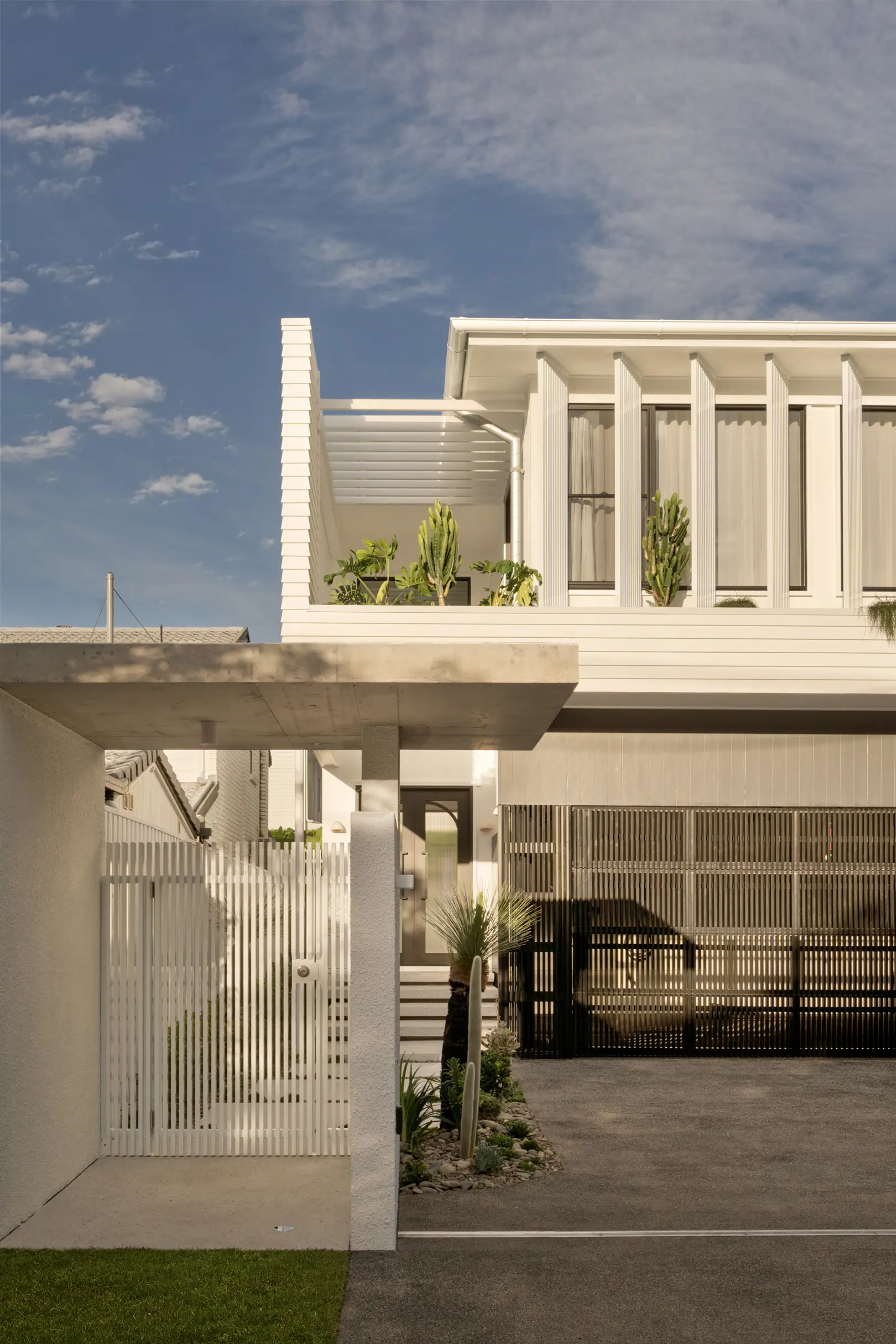 Rear view of Jacaranda House in Brisbane