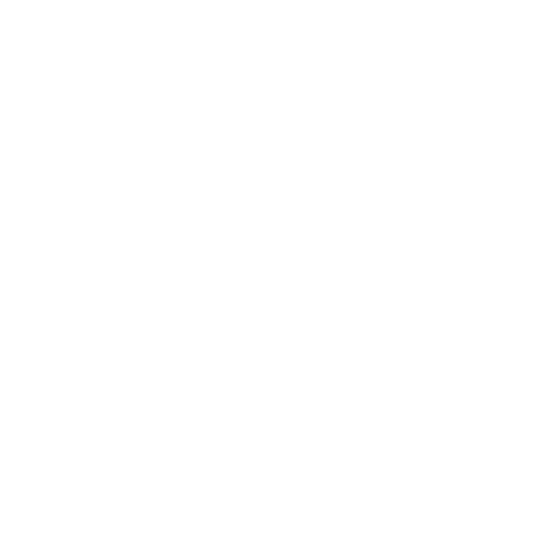 White outline icon of a doctor with a stethoscope and a patient. Symbol for healthcare professionals.