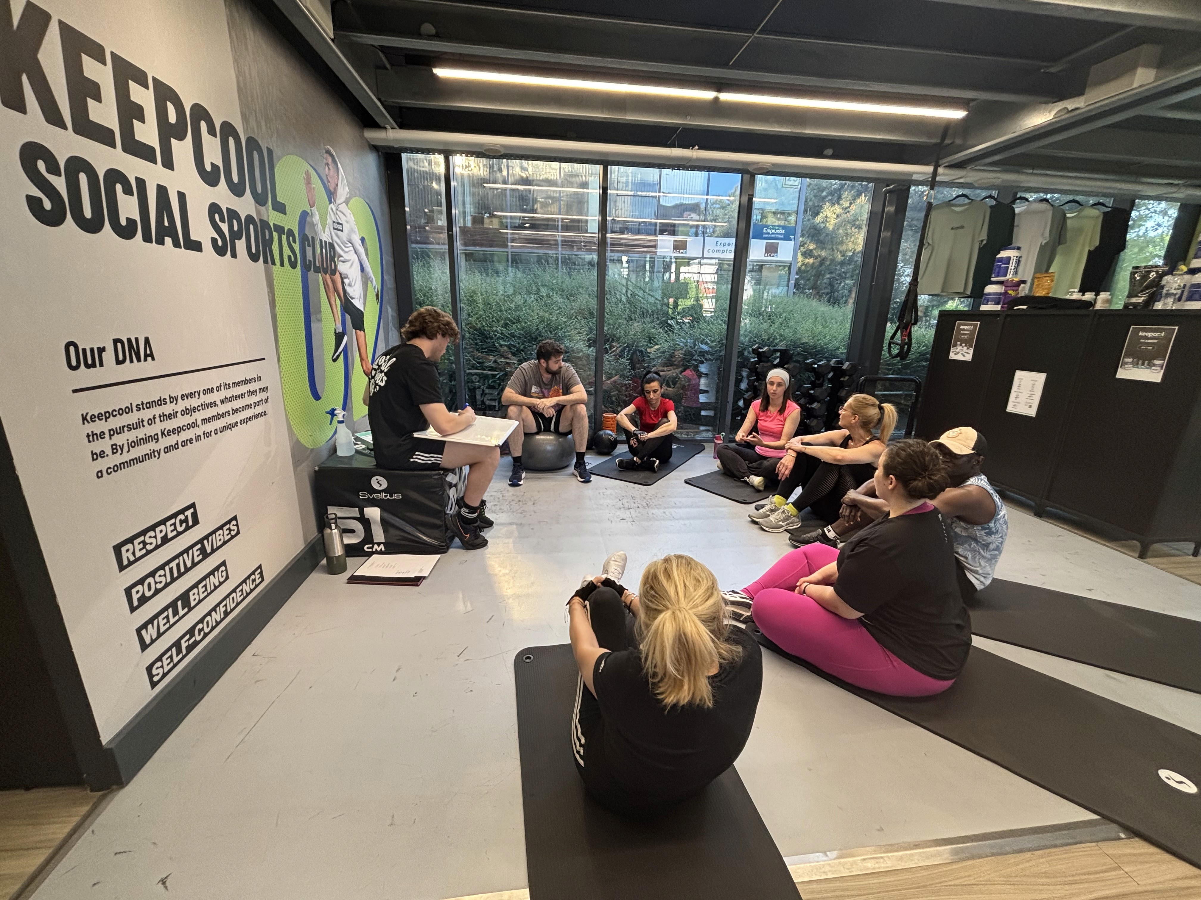 Athlete winning a race